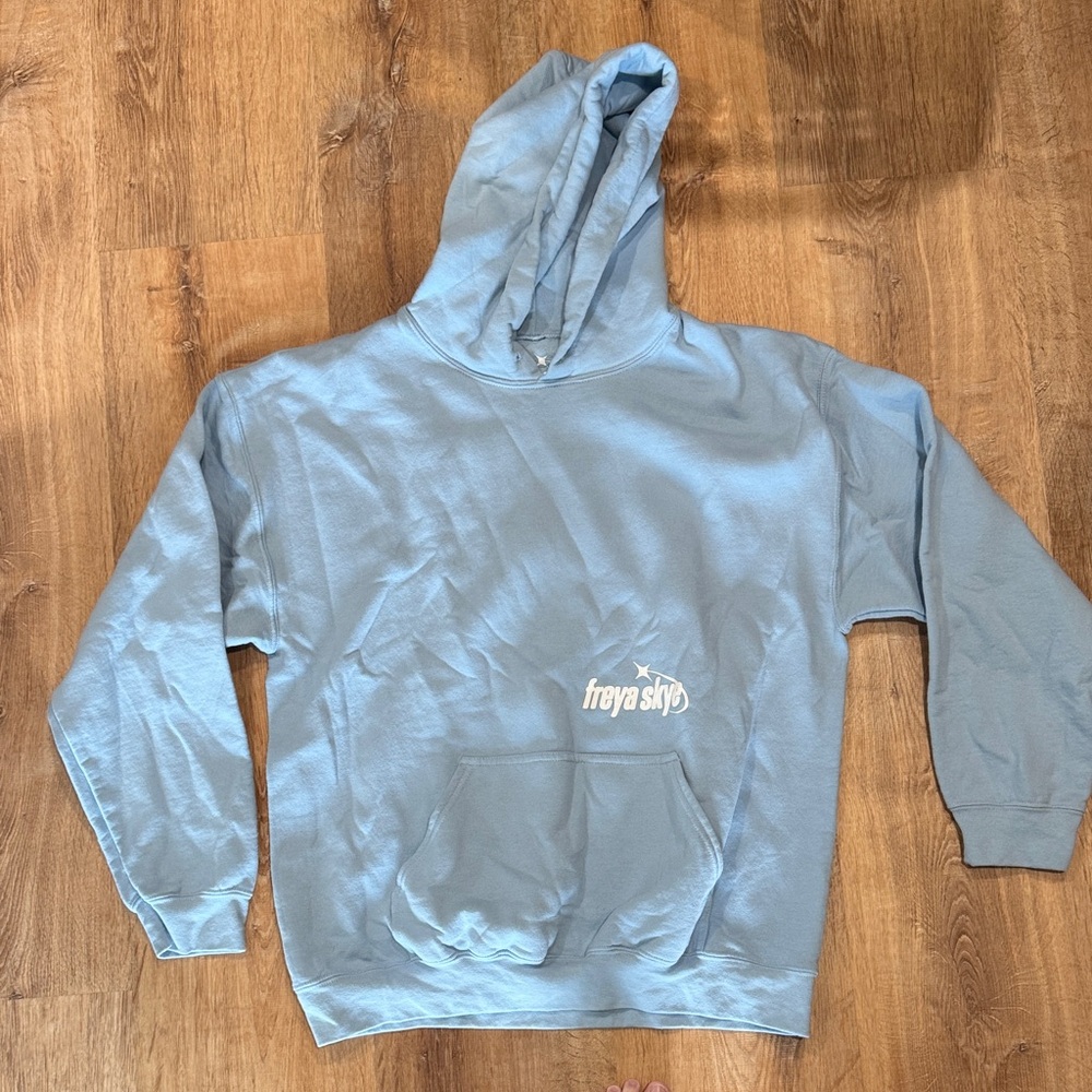 Freya Skye Blue Women’s Hoodie size Large - Picture 2 of 3